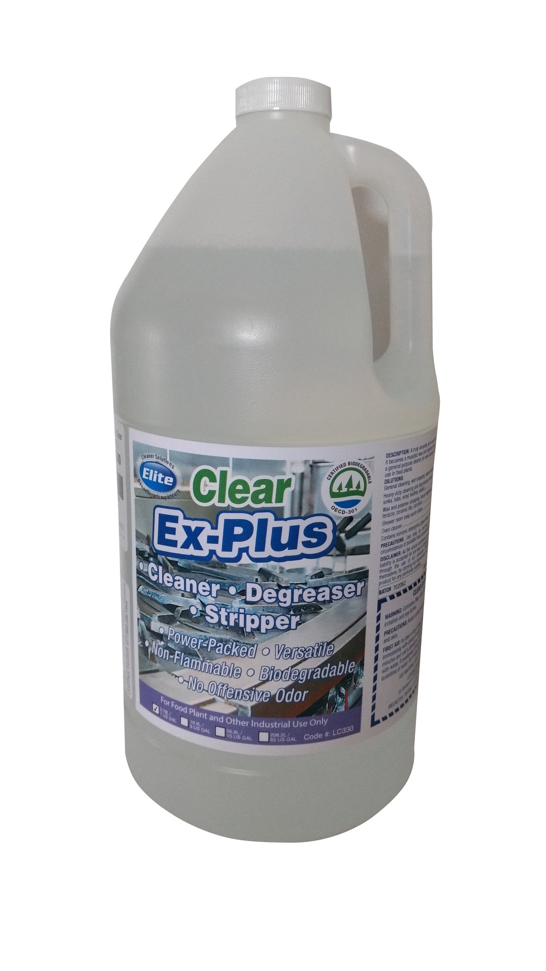 Ex-Plus Clear All-Purpose Cleaner 3.78l