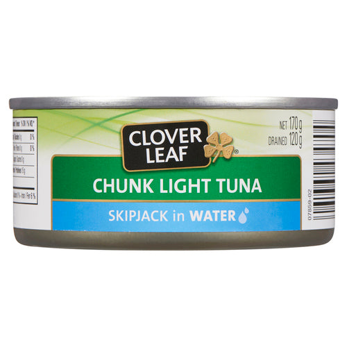 Clover Leaf Chunk Light Skipjack Tuna in Water 170g