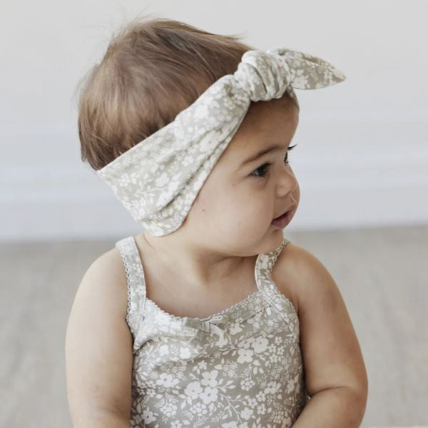 Jamie Kay Pansy Floral Mist Headband Child