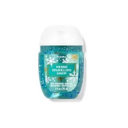 Bath & Body Works Fresh Sparkling Snow PocketBac Anti-Bacterial Hand Gel 29ml