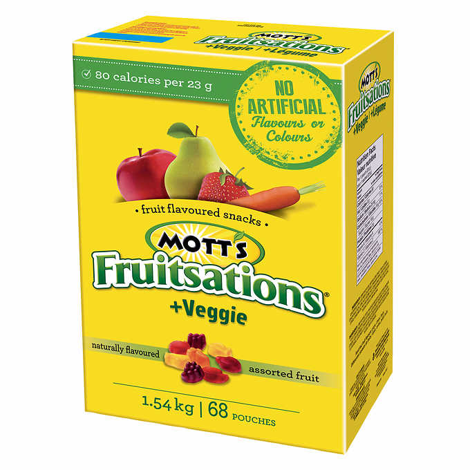 Mott's Fruitsations Assorted Fruit Shapes 1.5kg