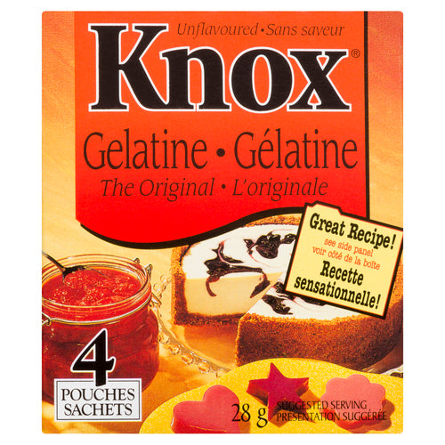 Knox Gelatine 4 pouches 28g
