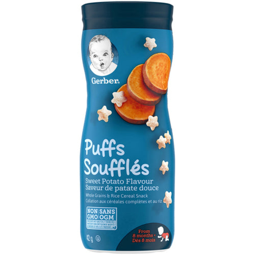 Gerber Puffs Sweet Potato Flavour 42g