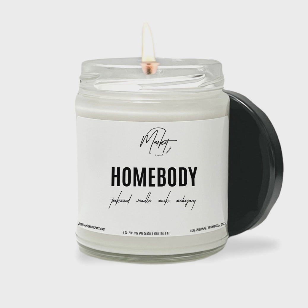 Market Candle Company - Homebody Soy Candle White 8oz