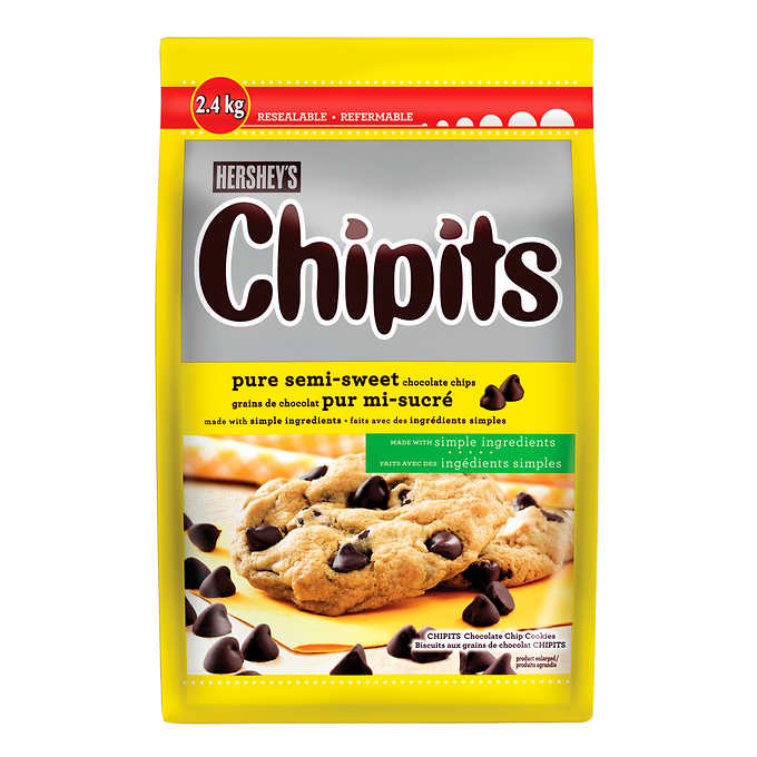 Hershey's Chipits Semi-Sweet Chocolate Chips 2.4kg