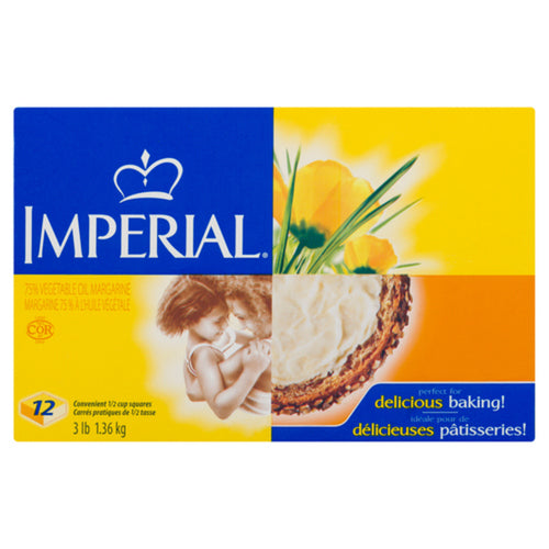Imperial Vegetable Oil Margarine Quarters 1.36kg