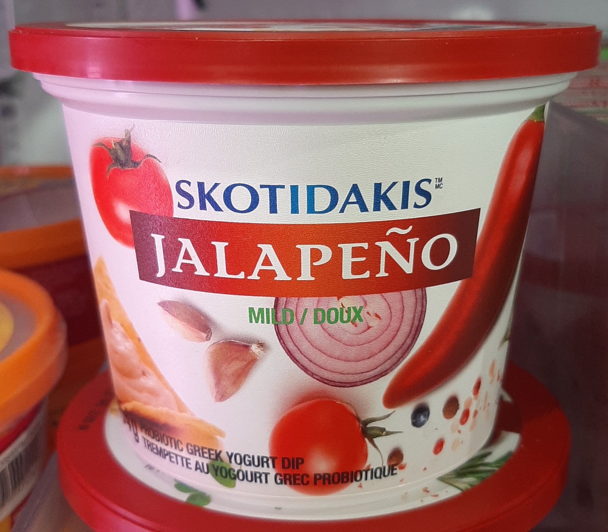 Skotidakis Mild Jalapeno Greek Yogurt Dip 454g