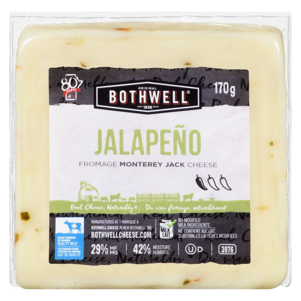 Bothwell Jalapeno Monterey Jack Cheese 170g