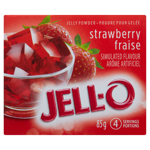 Jell-O Strawberry Powder 85g