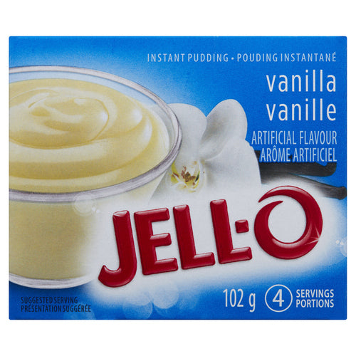 Jell-O Vanilla Instant Pudding 102g