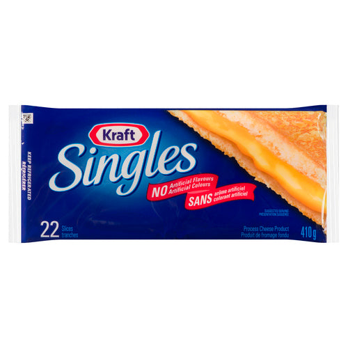 Kraft Singles Cheese Slices 22ct 410g