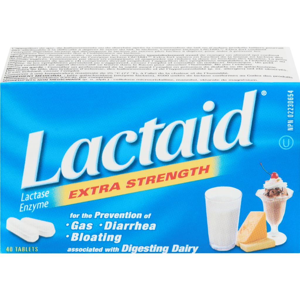 Lactaid Extra Strength Tablets 40ct
