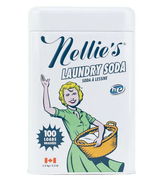 Nellie's Laundry Soda, 100 Load Tin