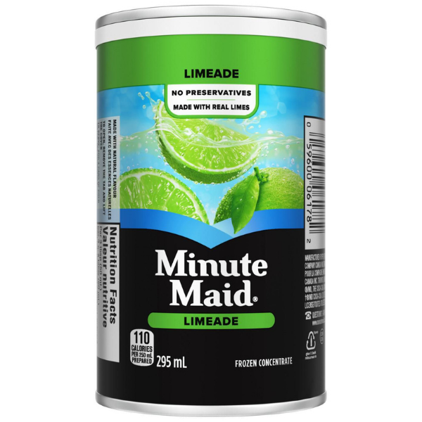 Minute Maid Limeade Frozen Drink Concentrate 295ml