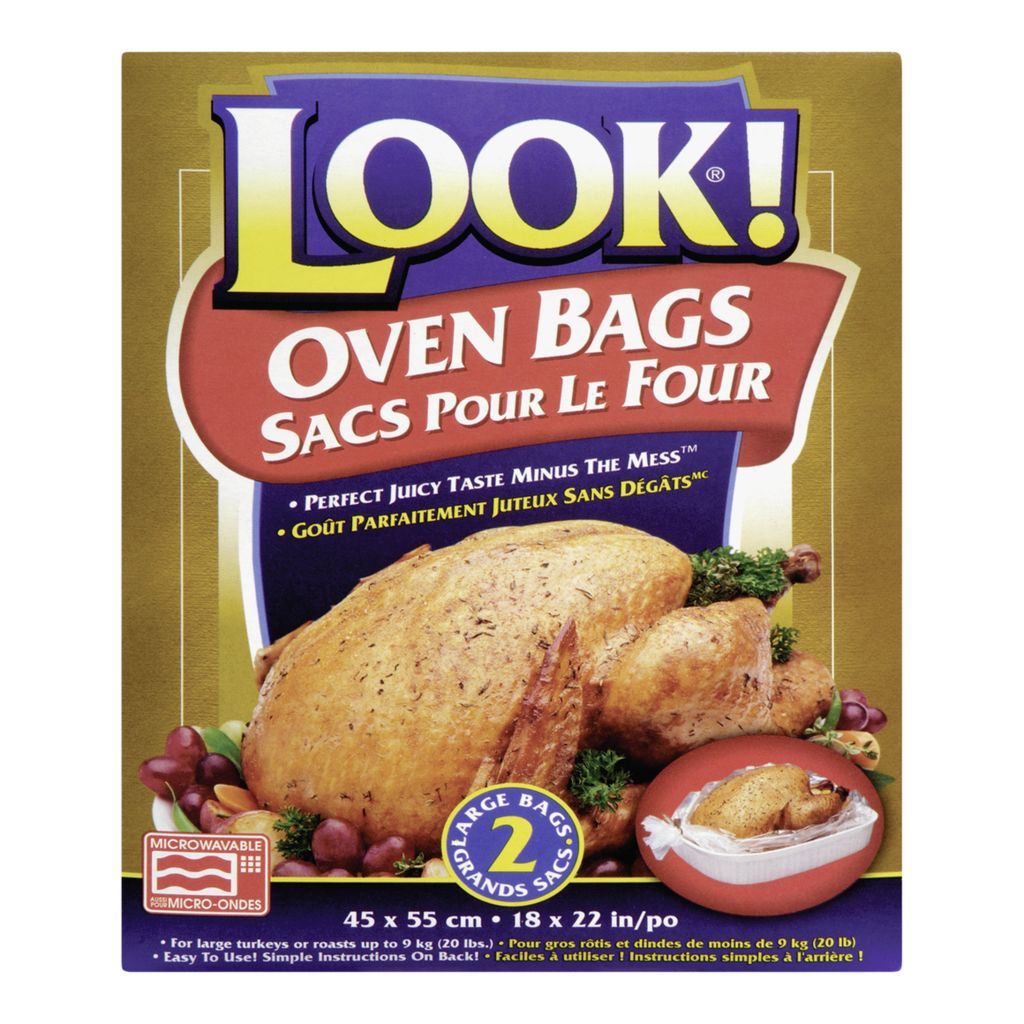 Look Large Oven Bags 2ea