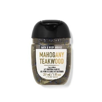 Bath & Body Works Mahogany Teakwood PocketBac Anti-Bacterial Hand Gel 29ml