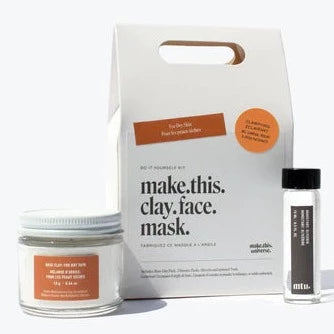 Make This Universe Clay Mask Kit Dry Skin