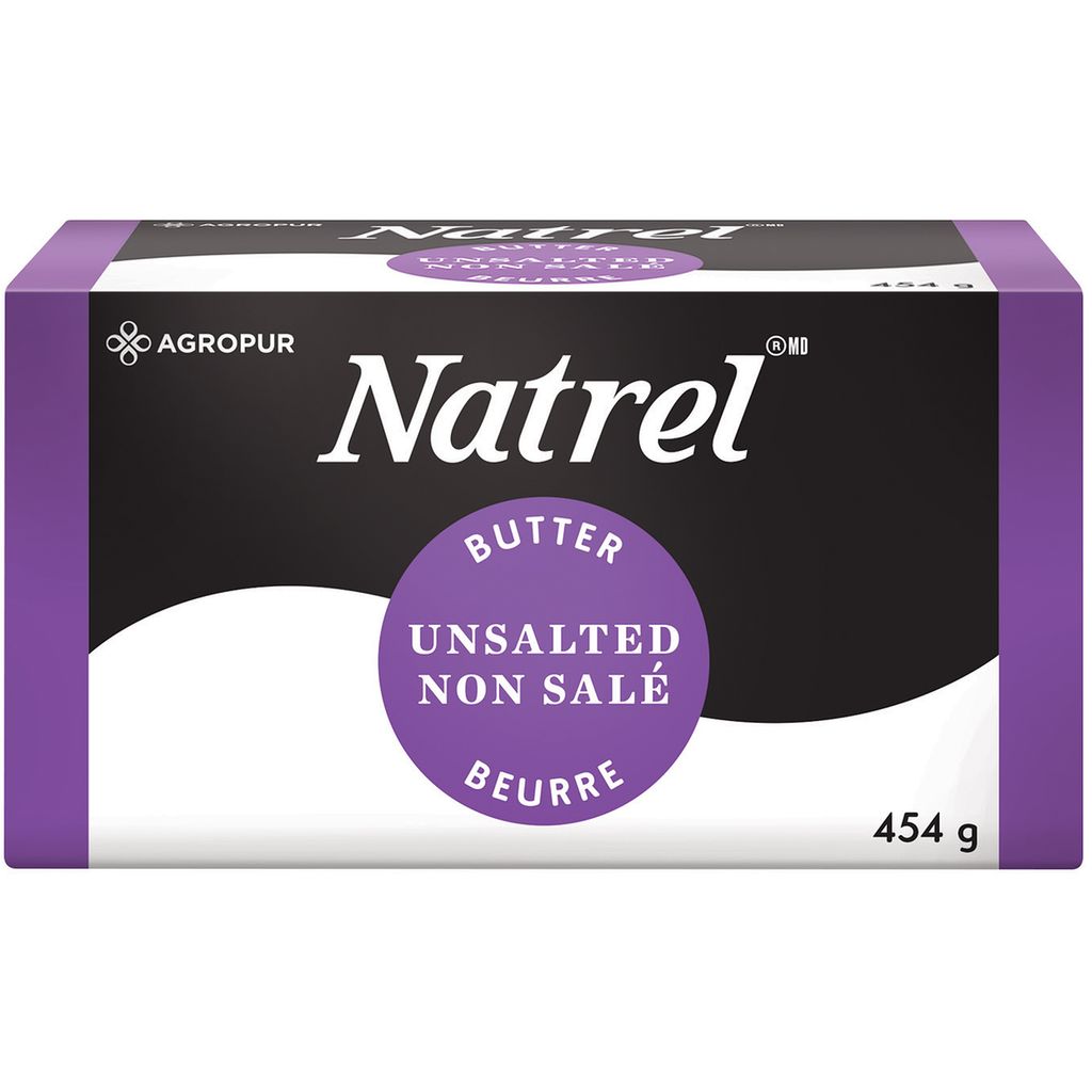 Natrel Unsalted Butter 454g