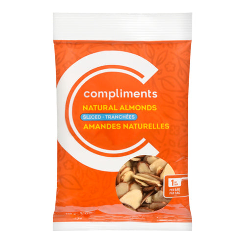 Compliments Natural Sliced Almonds 100g