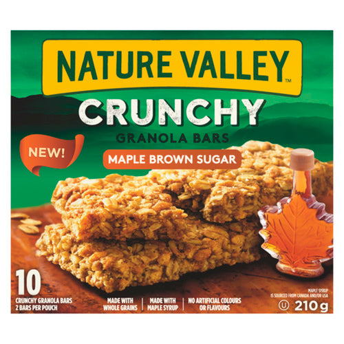 Nature Valley Maple Brown Sugar Crunchy Granola Bars 210g