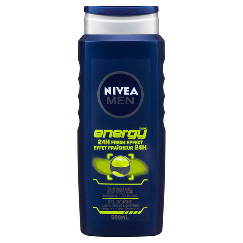 Nivea Men Energy 24 H Fresh Effect Shower Gel 500ml