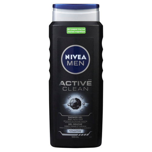 Nivea Men Active Clean Shower Gel 500ml