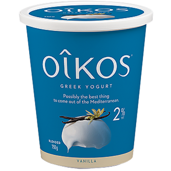 Danone Oikos Vanilla 2% Yogurt 750g