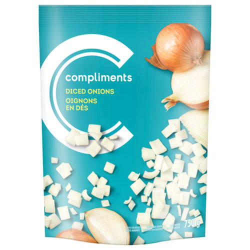 Compliments Frozen Diced Onions 750g