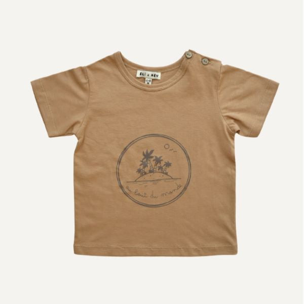 Eli + Nev Tropical Print Cotton T-Shirt 3-6m