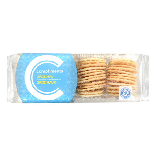 Compliments Original Rice Crackers 100g