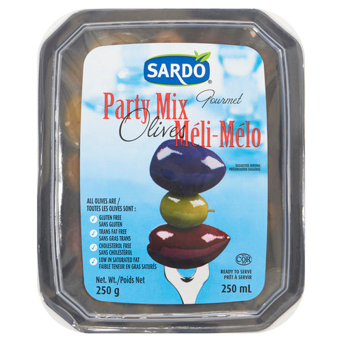 Sardo Party Mix Olives 250ml
