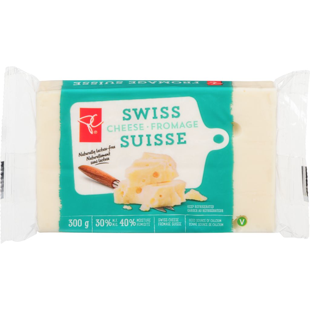 PC Lactose Free Swiss Cheese 300g