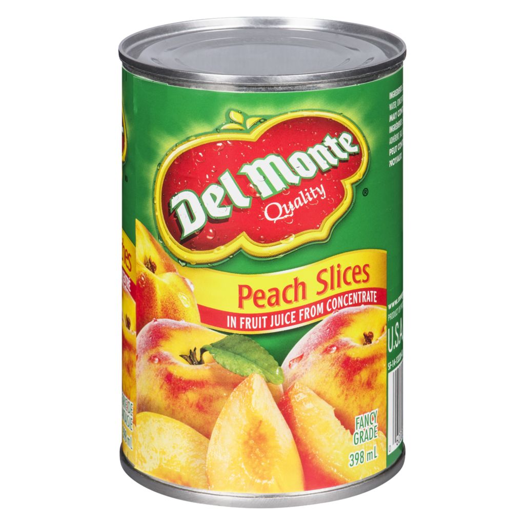 Del Monte Peach Slices in Juice 398ml