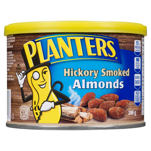 Planters Hickory Smoked Almonds 200g