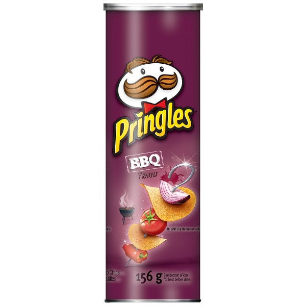 Pringles BBQ Potato Chips 156g