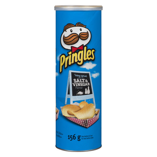 *Pringles Salt&Vinegar Potato Chips 156g