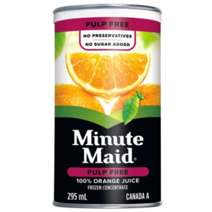Minute Maid Pulp Free Frozen Orange Juice Concentrate 295ml