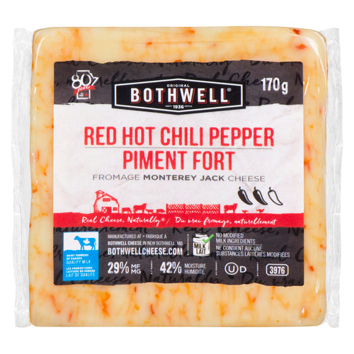 Bothwell Red Hot Chili Pepper Jack Cheese 170g