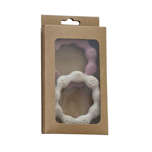 Silicone Teething Ring 2-pack