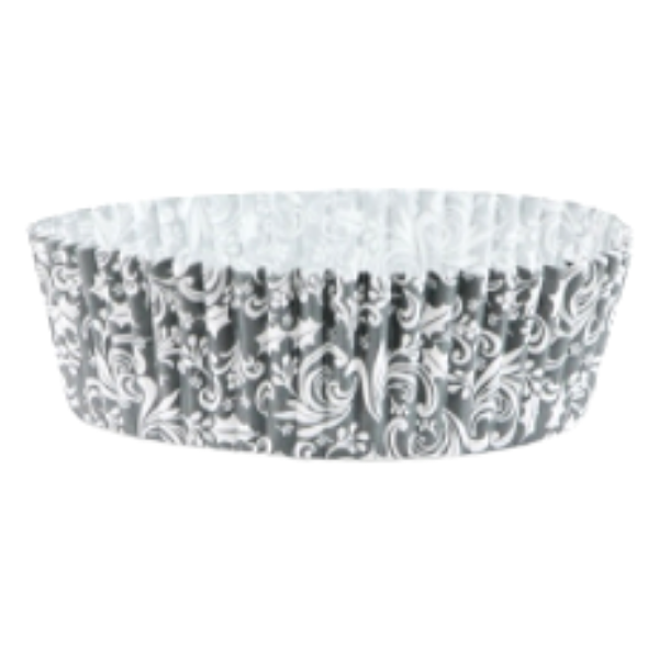Elements 3" Self Standing Silver Baking Cups 36ct
