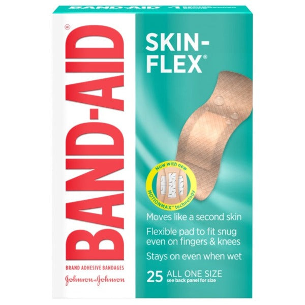 Band-Aid Skin Flex Bandages One Size 25ct