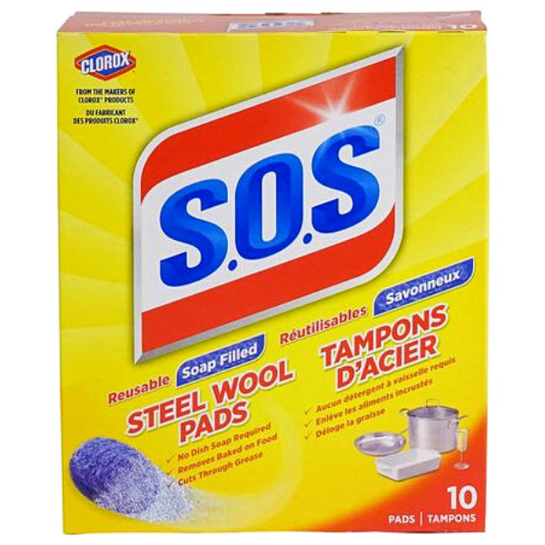SOS Soap Pads 10ct