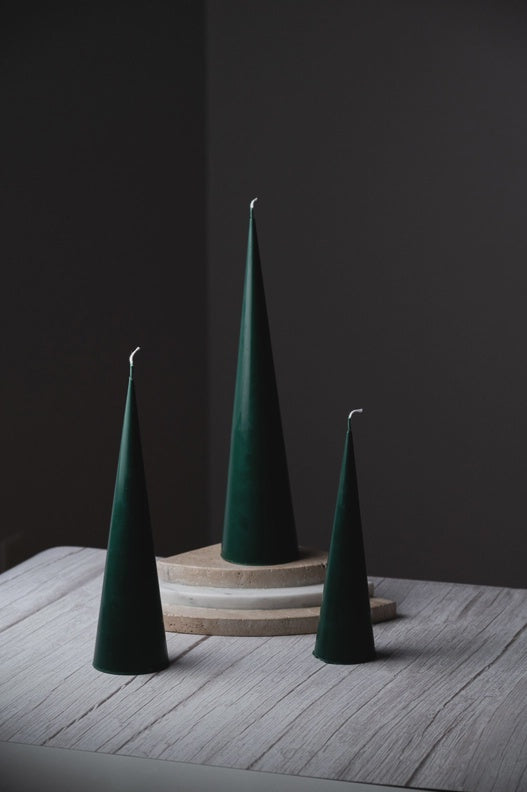 Spire Green Candle Medium Holiday Spice