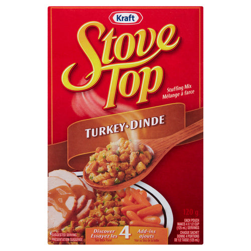 Kraft Stove Top Turkey Stuffing Mix 120g