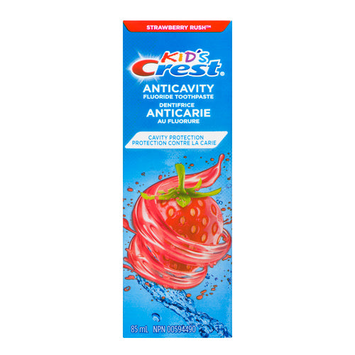 Crest Kid's Strawberry Anticavity Toothpaste 85ml