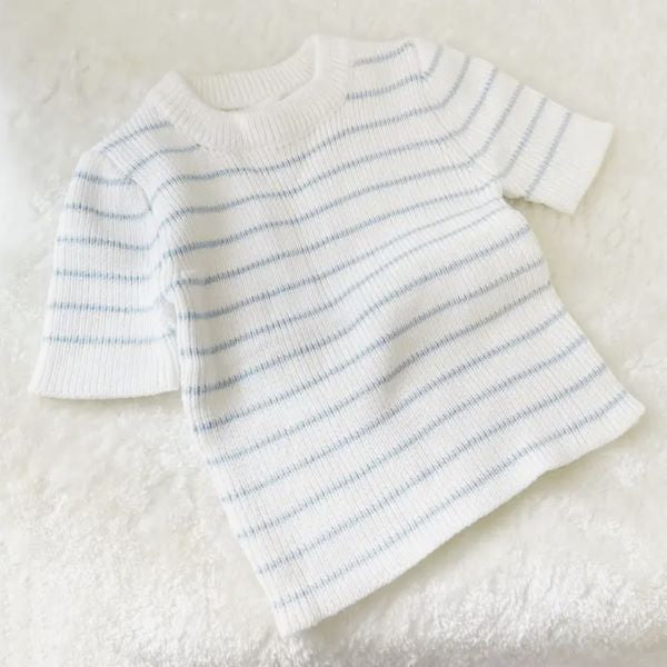 Adored Blue Stripes Liam Knitted Top 2-3Y