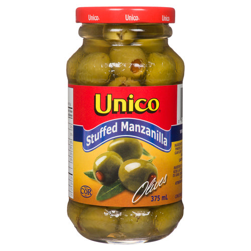 Unico Stuffed Manzanilla Olives 375ml