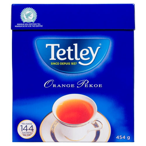 *Tetley Orange Pekoe Tea 144ct 454g