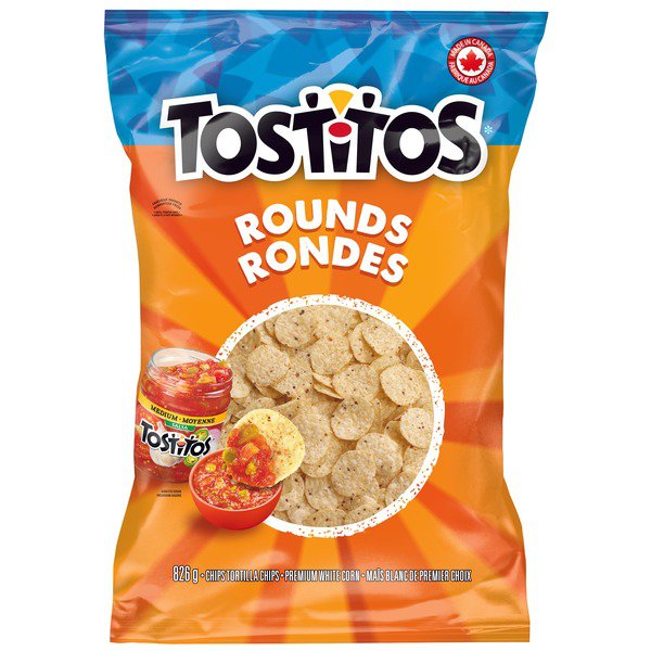 Tostitos Rounds Tortilla Chips 826g