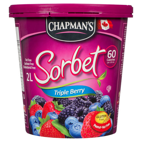 Chapman's Triple Berry Sorbet 2l